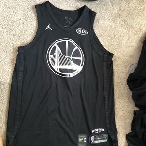 Mens GSW Kevin Durant All Star Jersey